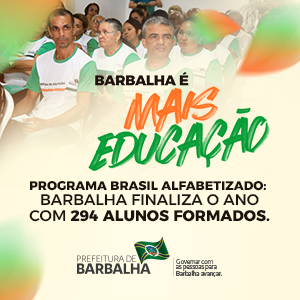 Prefeitura de Barbalha. Governar com as pessoas para Barbalha avançar.