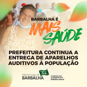 Prefeitura de Barbalha. Governar com as pessoas para Barbalha avançar.
