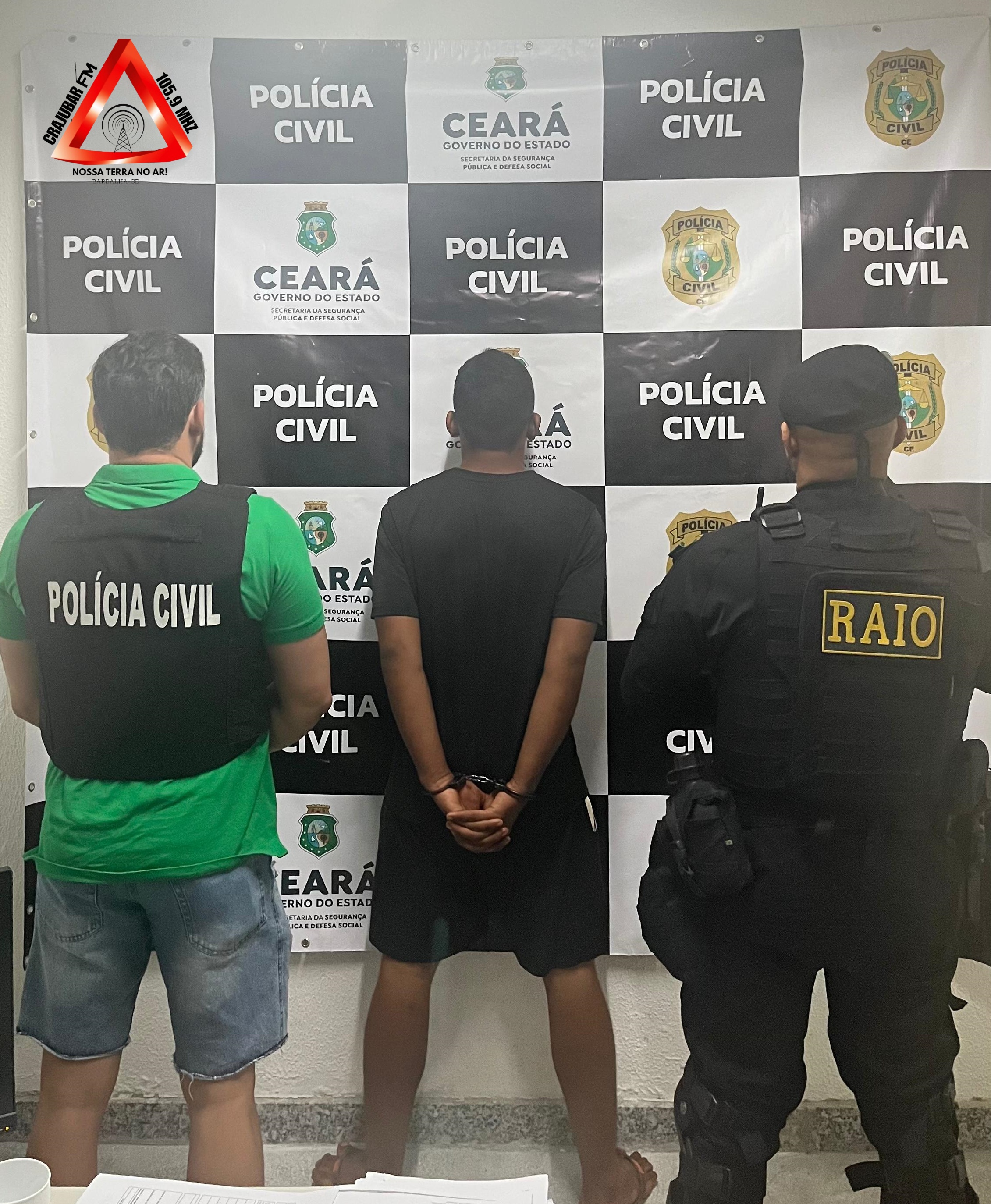 Equipe do RAIO e Delegacia de Barbalha Cumprem Mandado de Prisão Contra Integrante de Organização Criminosa