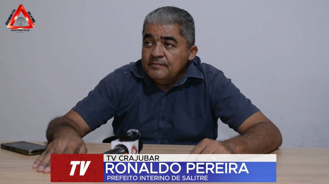 Ronaldo acelera obras, garante recursos e impulsiona educação e saúde em Salitre