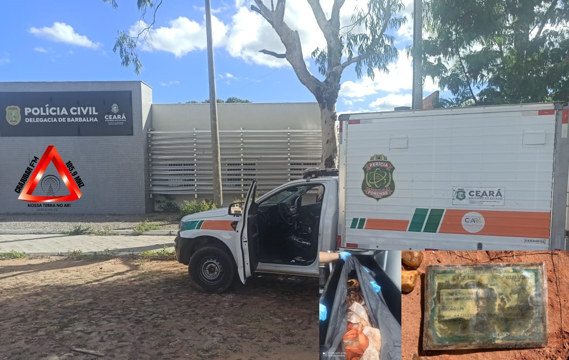 Polícia Localiza Restos Mortais em Barbalha-CE, de Airon da Silva Freire